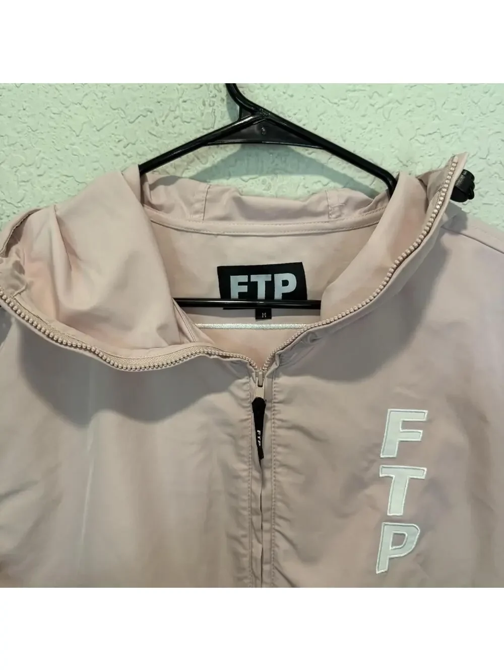 FTP F The Population Designer Vertical Logo Jacket Pink Size Men’s Medium